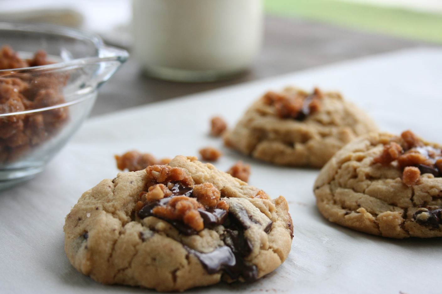 Cookies cacahuètes chocolat