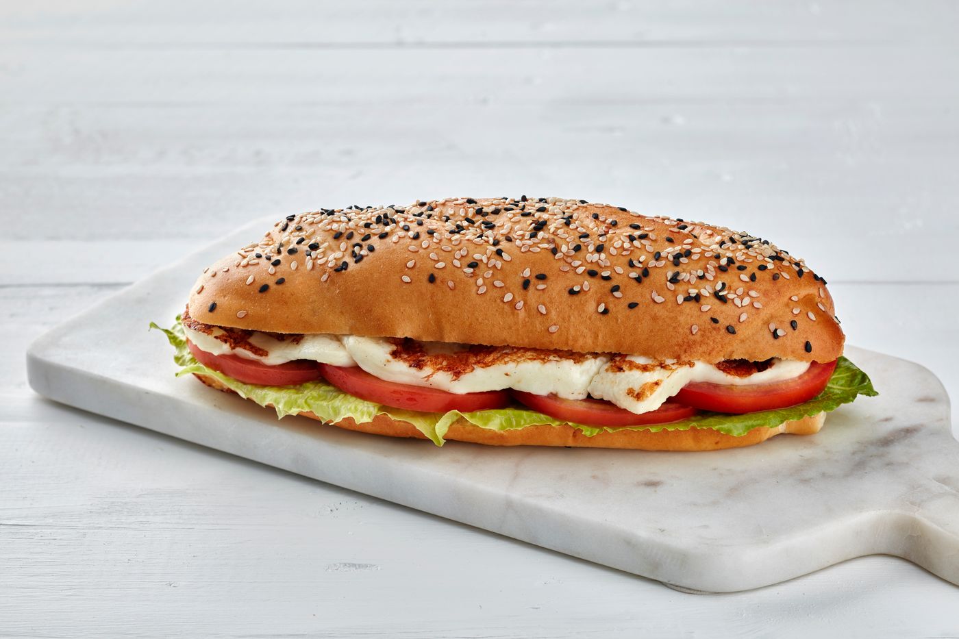 Sandwich tomate, mozzarella