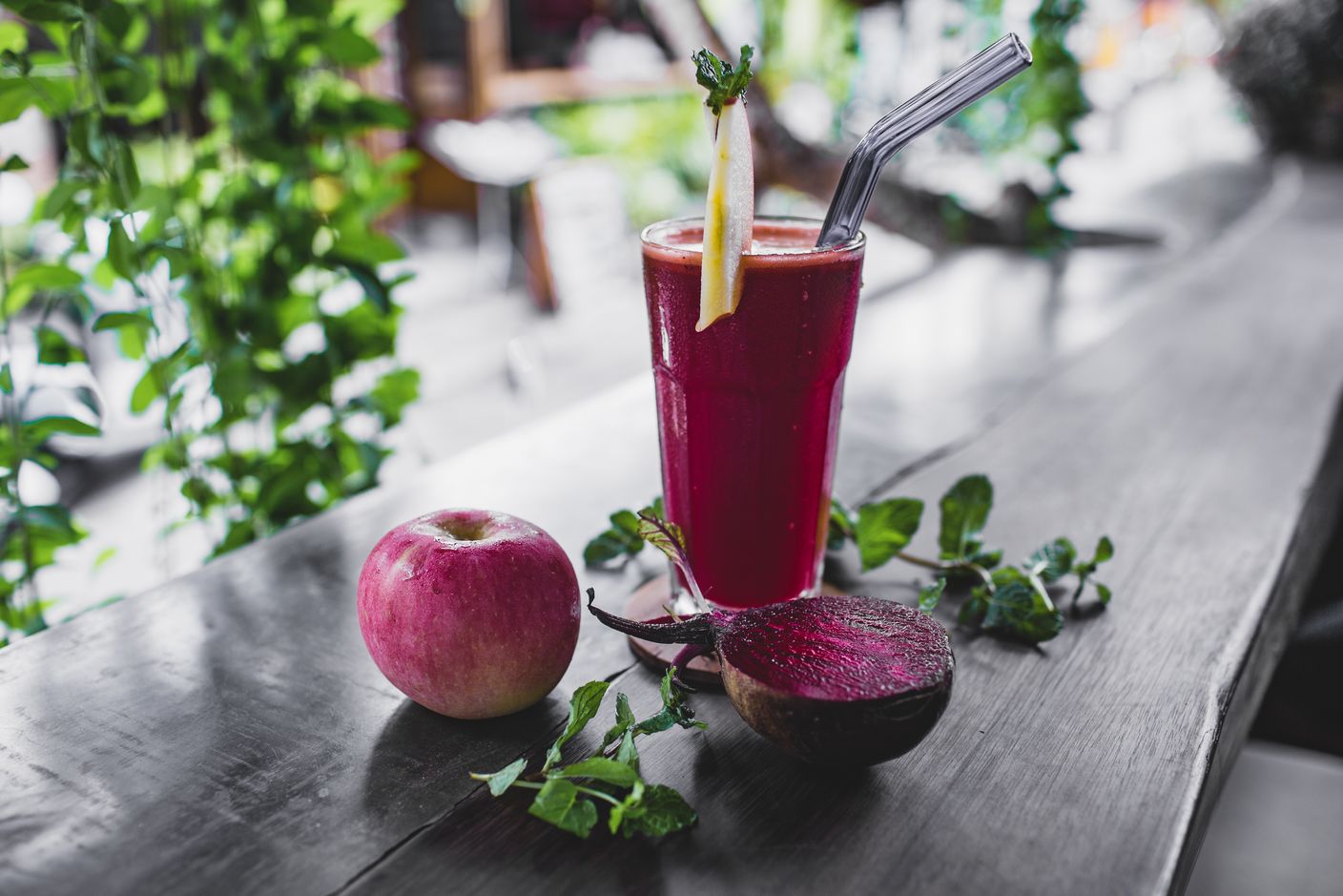 Smoothie pomme betterave