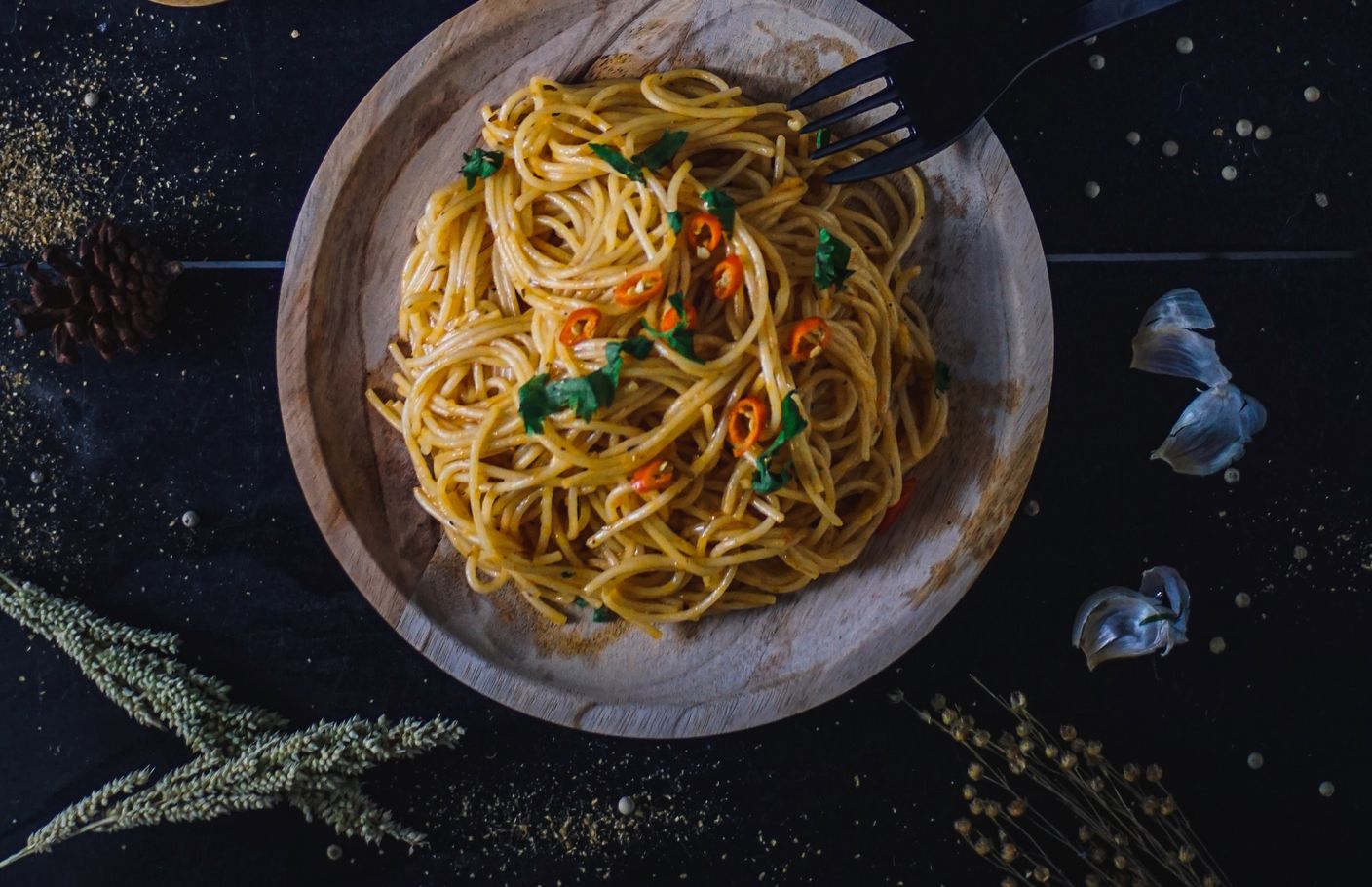 Spaghetti ail et piment